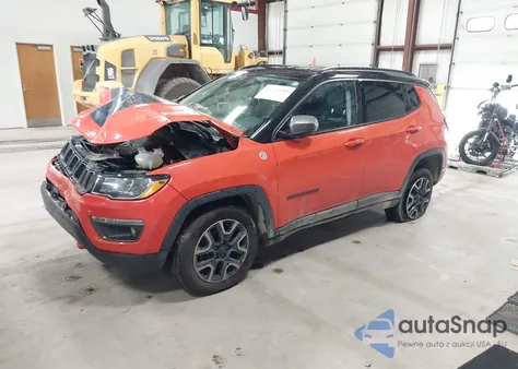 2019 Jeep Compass Trailhawk 4X4 z USA, uszkodzony, nr VIN 3C4NJDDB2KT668152
